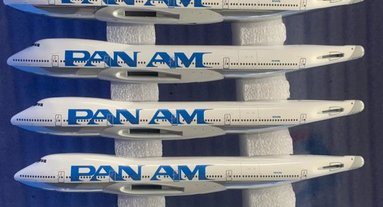 ドラゴン 1/400 バンナム PANAM 747-100 Dragon Models 1:400 Boeing 747-100 Pan Am 泛美航空55512