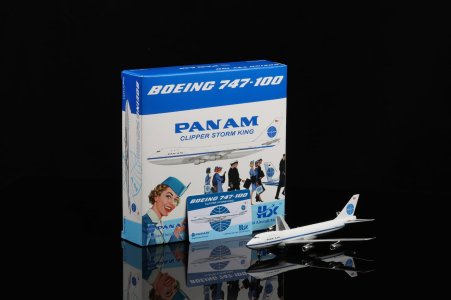 激レア 1/400 PANAM バンナム 747−100 HX Models Pan Am 747 Official Photos | MAF - Model Airliner