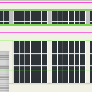 BEA Hangar 1-5 Workshop Block B Elevation Panels - Working Drawing + Colour Detail.png