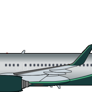 Braniff 737-800 Bare Metal Perseus Green.png