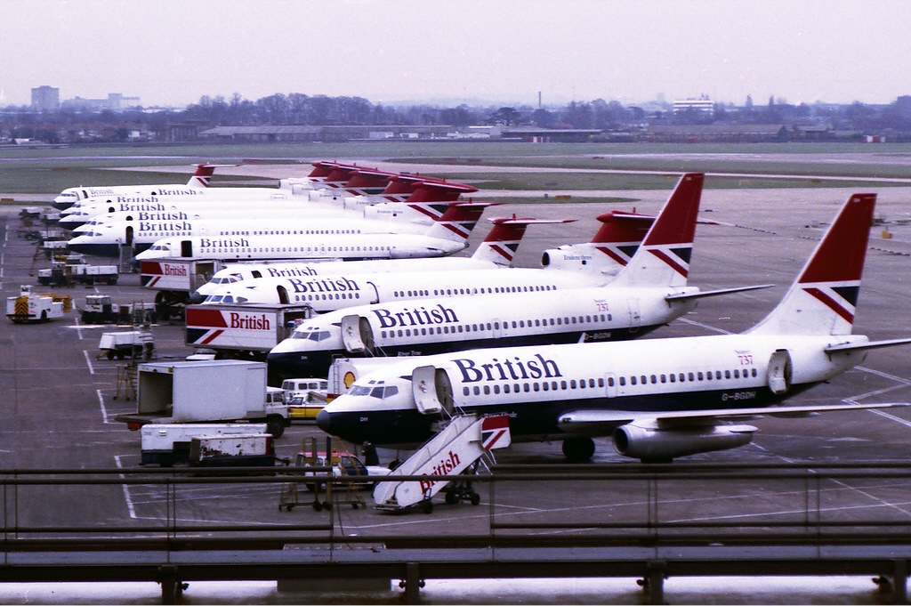 British_Airways_aircraft_at_LHR_T1_1980s_Kennaugh.jpg