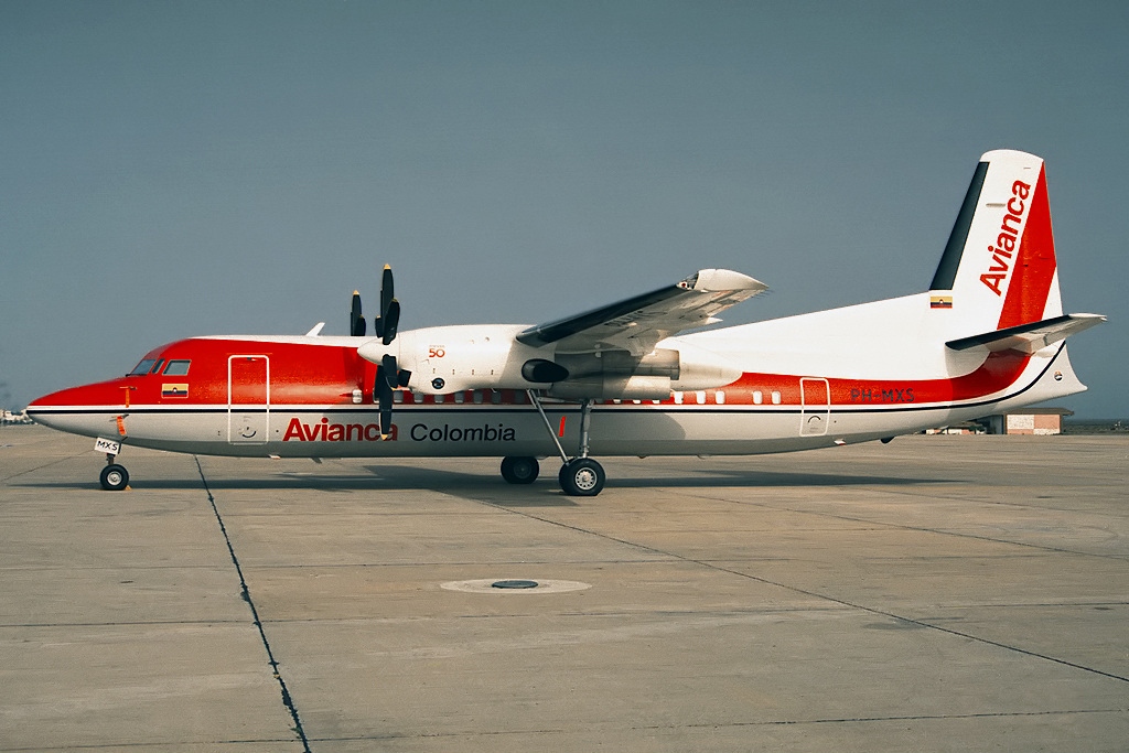 Fokker_50,_Avianca_JP166681.jpg