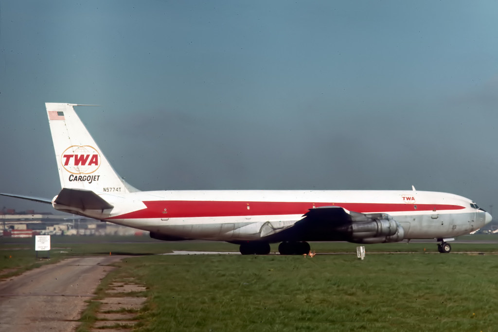 N5774T Boeing 707-331C TWA Trans World Airlines Cargojet | Flickr