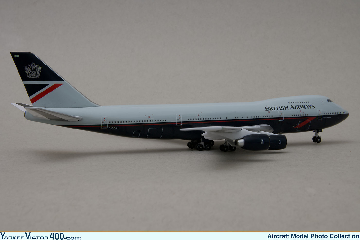 British Airways Boeing 747-236B G-BDXI InFlight400 1:400